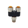 5 pin M12 conector masculino a femenino