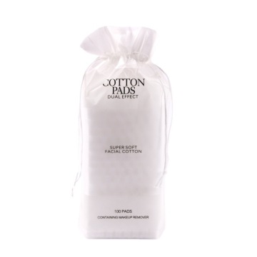 Wholesale Non-Shedding Three-Layer Thick Cotton Pads for Makeup Removal