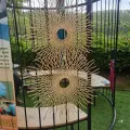 Decorazioni per la casa da parete in bambù fatte a mano