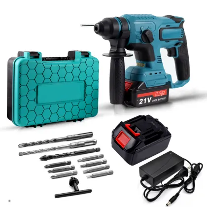 Cordless Multifunctional 21V Electric Rotary Hammer Drill