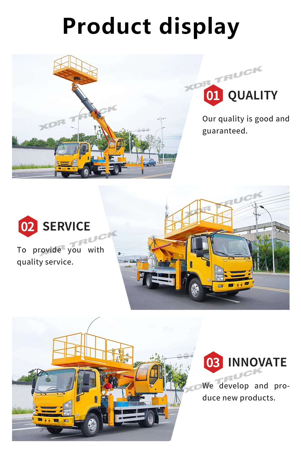 ISUZU KV100 14m aerial platform truck 4