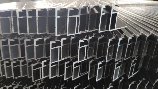 Black Anodized Aluminum Solar Panel Frame 40x35