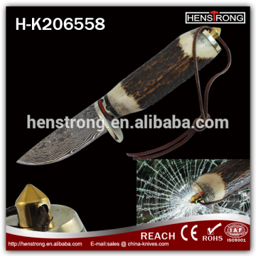 Exquisite Best Quality Survival Tool Fixed Blade Knife with glass breaker