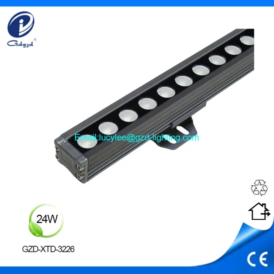 24W IP65 waterproof single color led linear light