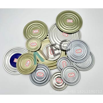 Tin lids for round tin can bottom cover