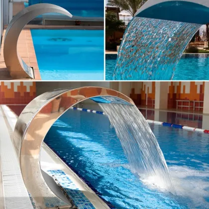 Bali Waterfall Stainless Steel Water Curtain