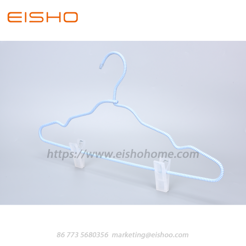 Appendiabiti rivestiti in corda EISHO con clip