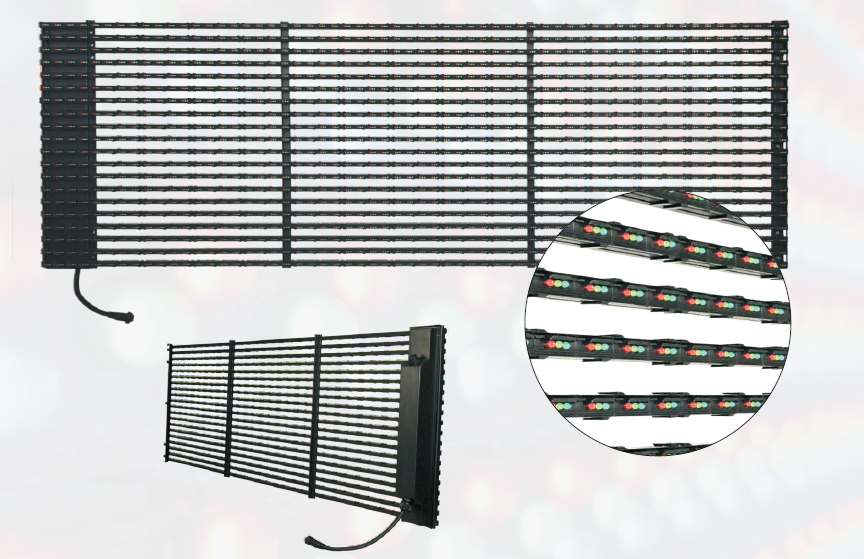 P25 Outdoor Full Color led grille Screen