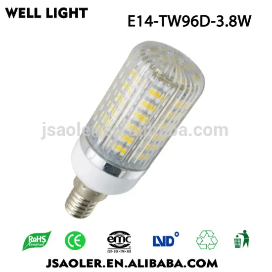 e14 3528 smd 230V AC led bulb corn light indoor light outdoor light