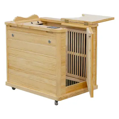 Harvia Cedar Sauna with Infrared Features and Accessories