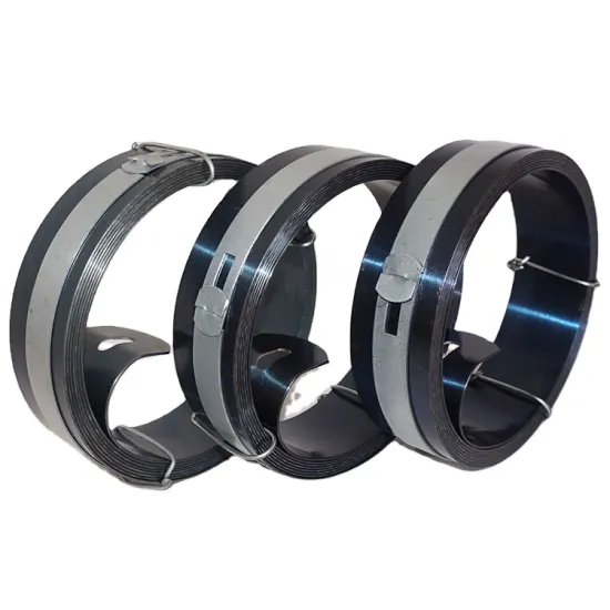 Manual Strip Surface Finish Water Blue 1.4x45mm Reeling Shutter Spring Steel Strip