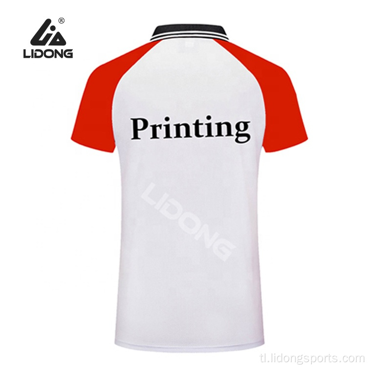 LiDong Fashion mans custom printing short sleeve casual