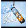 Authentic Wholesale R&M Monster 7000 Puffs Hot