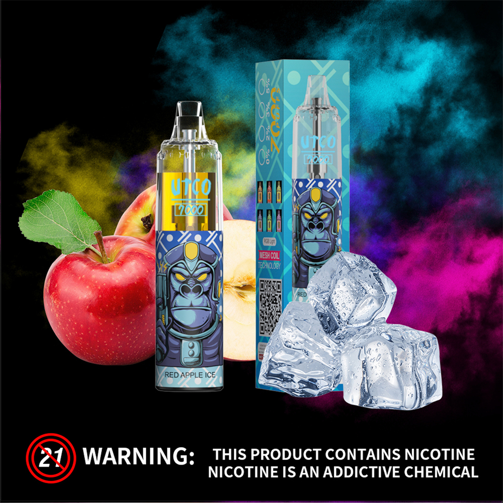 Utco Tornado Gorilla 7000 Puffs Vapes boleh pakai