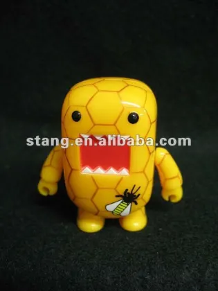 Plastic pvc weird doll toys