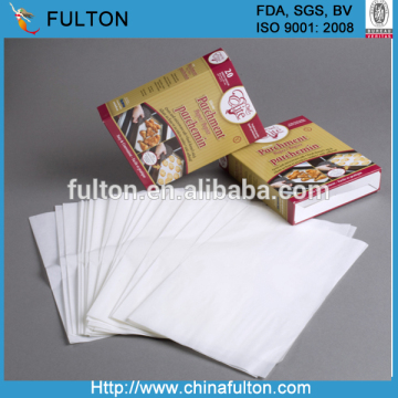Hangzhou Fulton parchment baking paper roll/colored baking function parchment paper/parchment paper roll