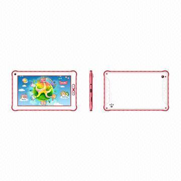 7-inch Dual-core RK3026 Kids' Tablet PCs, 2,800mAh Battery Capacity