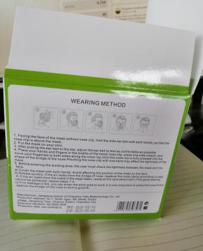 Penjualan panas KN95 Face Mask untuk Afrika Selatan