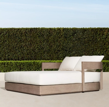 Hot Selling Outdoor Teak Recliner for Gardens and Beaches