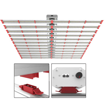 Agricultura vertical interior LM301H 1500W Luces de cultivo