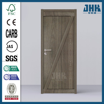 JHK Sugar Pine Wood Paneling Sliding Shaker Doors
