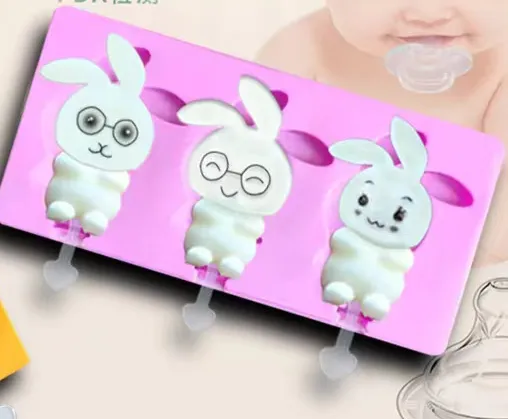 Silicone DIY Popsicle Kids Ice Cream Mold