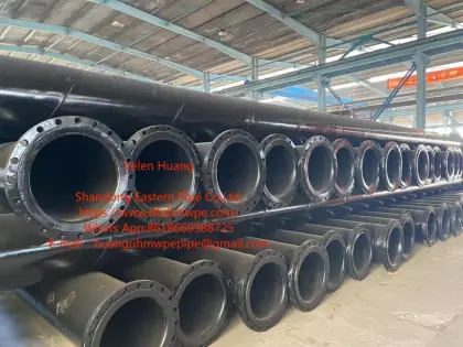 Mining uhmwpe composite flaring lining pipe customized