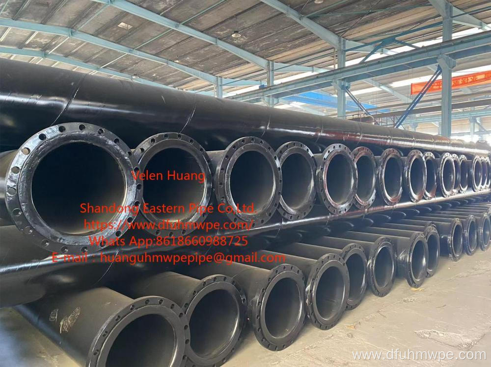 Mining uhmwpe composite flaring lining pipe customized