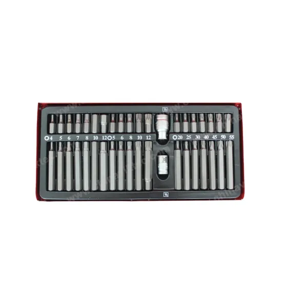 40pc Magnetic Screwdriver Tip Torx Screwdriver Bit Set (VT13093)