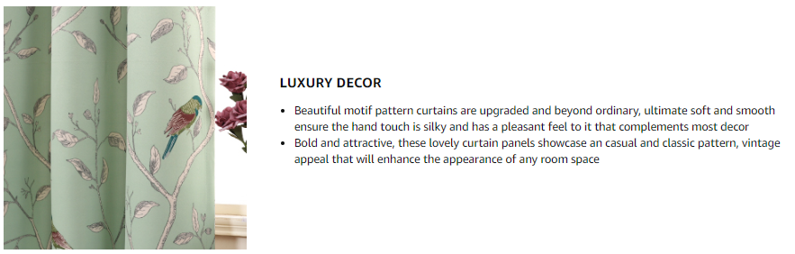 Curtains Details
