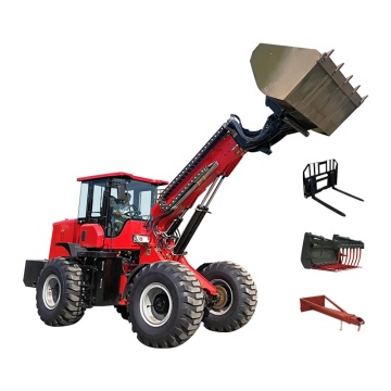 China Manufacturer SAAO Group CE EURO 5 EPA Wheel Telescopic Loader for Sale