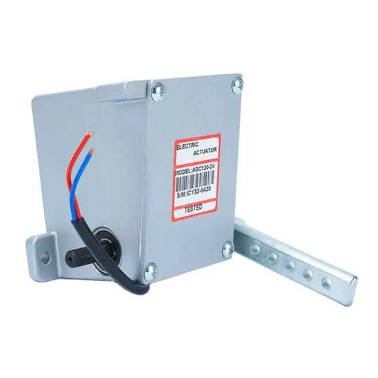 Electric Actuator Governor: 23mm, 12V/24V, Normally Closed Design for Small Flow Applications - ADC120, ADB120, ACD120 Models