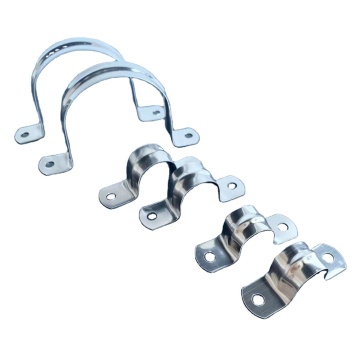 Wholesale Stainless Steel U-Shaped Pipe Brackets: M5 to M200 Two-Hole Strap Saddle Clamps for Conduit, Hose, and Tube Applications