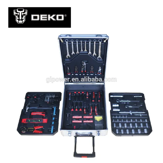 Aluminium trolley case 135pcs hand tool set