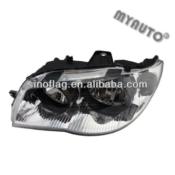 White Headlight Parts for Fiat Palio Auto Spare Parts