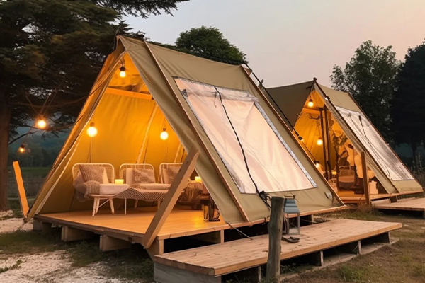 light luxury tent