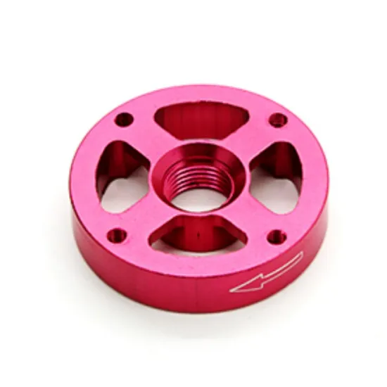 CNC aluminum quick release self-tightening prop adapter red