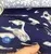 Psychedelic sky printed fabric heat transfer printed polyester woven