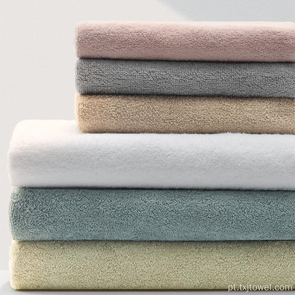 Toalha de banho 100% algodão conjunto de toalhas de luxo de hotel
