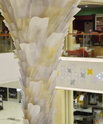 ecoresin panel with grass inside for wall partition decoration