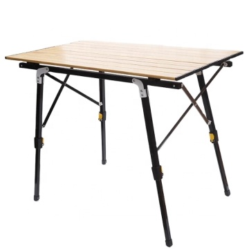 Best Selling Outdoor Picnic Table - Lightweight Aluminum Camping Beach Table for 2