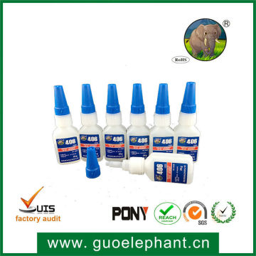 406 Low Viscosity Transparent Cyanoacrylate Super Glue