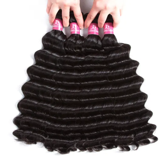 Wholesale Indian Hair Extensions Vendor 100% Remy human hair Bundles Unprocessed Virgin Raw Indian Temple Hair from India