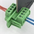 4 ways through wall fixed terminal block