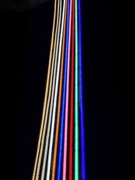 Rgb Led Decoration Cob Strip Light