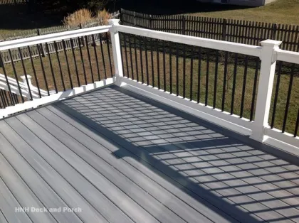 outdoor new generation Wood plastic deck railing