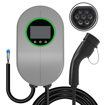 32A 3 مرحلة الجدار: محطة شحن السيارات الكهربائية السريعة (7kw/11kw/22kw) للمنزل