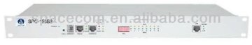 SNMP based 4/8E1+ Ethernet Optical pdh multiplexer 120ohm