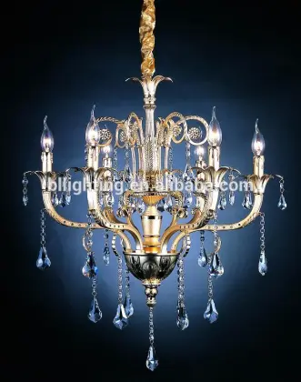 Contemporary crystal doll house led chandelier