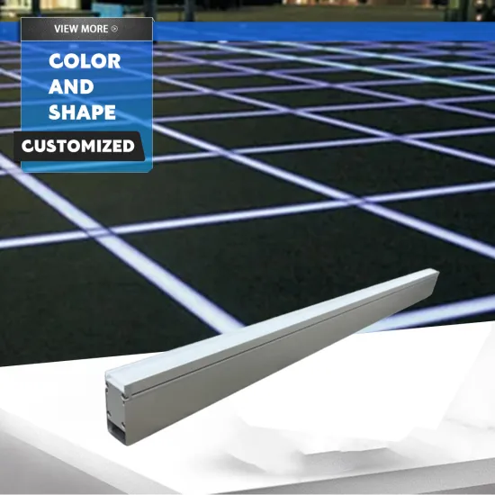 15W DC 24V RGBW RGB DMX512 IP67 Recessed LED Inground Linear Light for Sidewalk